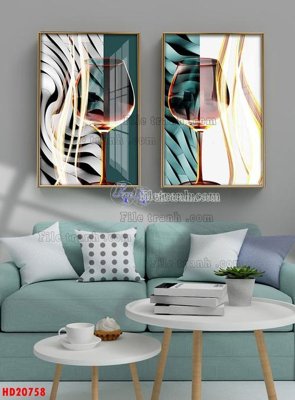 Tải file File tranh bộ hiện đại HD20758 (gốc) chủ đề tâm linh