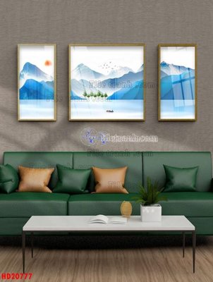 Tải file File tranh bộ hiện đại HD20777 (gốc) in ấn ngay lập tức