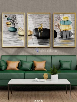 Download file gốc File tranh hiện đại pha lê gương HD20823 (in mica) 3D