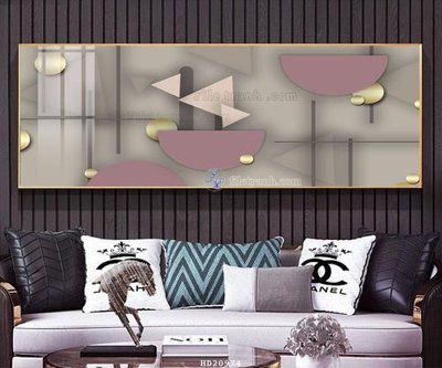 File tranh trang trí File tranh hiện đại pha lê gương HD20974 (tải file gốc)