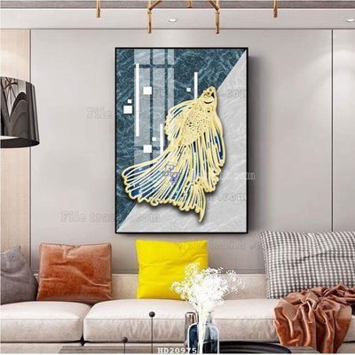 File tranh File tranh hiện đại pha lê gương HD20975 (gốc) chủ đề tĩnh vật