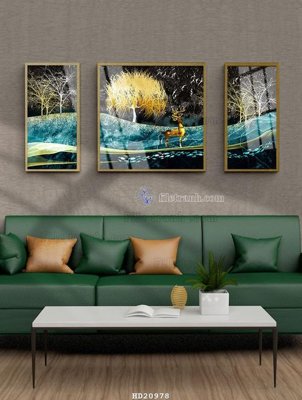 Tải file File tranh hiện đại pha lê gương HD20978 (gốc) làm file thiết kế