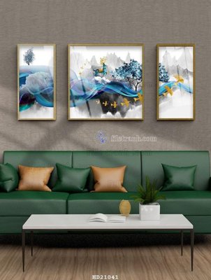 File PSD File tranh hiện đại pha lê gương HD21041 (nguyên bản) cho thiết kế