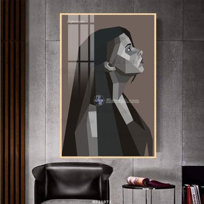 File in trần File tranh hiện đại pha lê gương HD21072 (file gốc) phong thủy