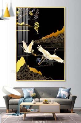 File gốc File tranh hiện đại pha lê gương HD21082 (trang trí) phòng làm việc