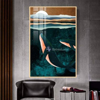 File tranh File tranh hiện đại pha lê gương HD21099 (gốc) chủ đề tĩnh vật