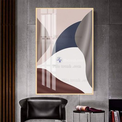 Tệp tin gốc File tranh hiện đại pha lê gương HD21220 (dùng cho in ấn) chuyên nghiệp