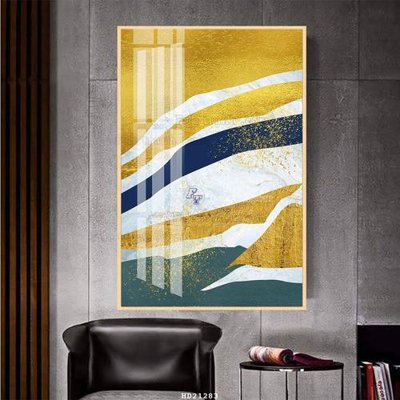 File tranh File tranh hiện đại pha lê gương HD21283 (bản gốc) treo tường