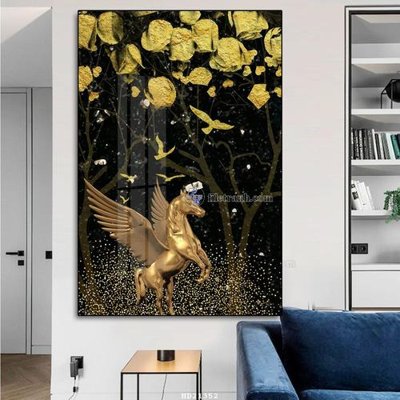 Hình ảnh file gốc File tranh hiện đại pha lê gương HD21352 (chất lượng cao)