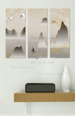 Download file gốc File tranh hiện đại pha lê gương HD21383 (in mica) trang trí