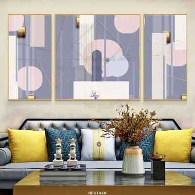 File PSD File tranh hiện đại pha lê gương HD21460 (bản gốc) dễ dàng edit