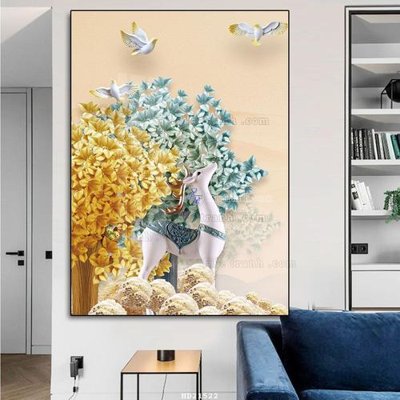 File gốc File tranh hiện đại pha lê gương HD21522 (phong cách) châu Âu