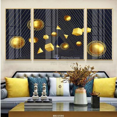 File tranh File tranh hiện đại pha lê gương HD21586 (bản gốc) treo phòng ăn