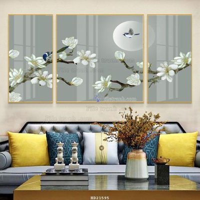 File ảnh File tranh hiện đại pha lê gương HD21595 (gốc) in Hiflex