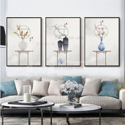 File gốc File tranh hiện đại pha lê gương HD21612 (in mica) làm quà tặng