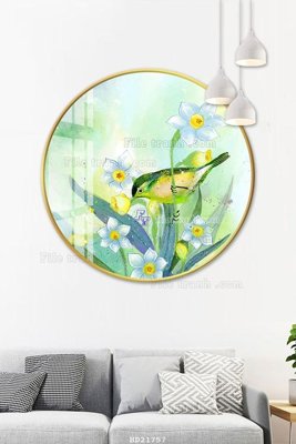 File gốc File tranh hiện đại pha lê gương HD21757 cho in ấn và thiết kế