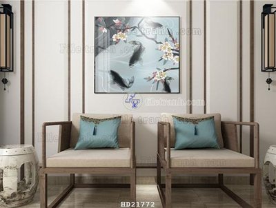 File gốc File tranh hiện đại pha lê gương HD21772 (trang trí) phòng ngủ