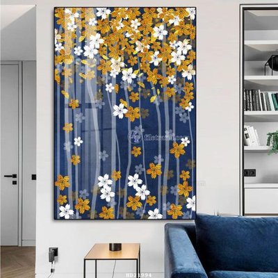 File tranh File tranh hiện đại pha lê gương HD21994 (gốc) in vải canvas