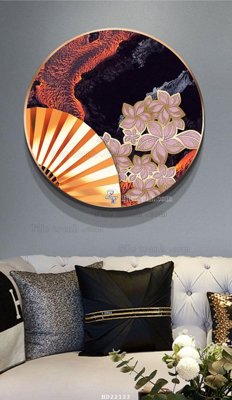 File PSD File tranh hiện đại pha lê gương HD22123 (bản gốc) đã tách nền