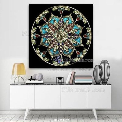 File tranh File tranh hiện đại pha lê gương HD22173 (ảnh gốc) chi tiết rõ ràng