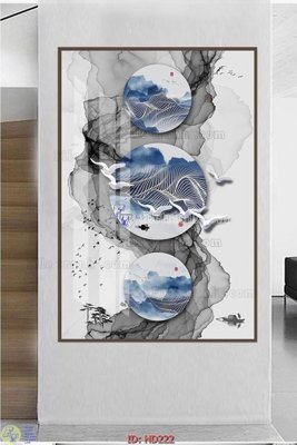 Tải file File tranh hiện đại HD222 (ảnh gốc) in gạch 3D
