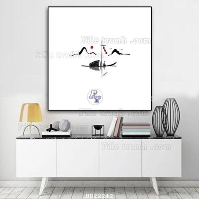 File tranh File tranh hiện đại pha lê gương HD22242 (ảnh gốc) không bị mờ