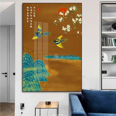 File tranh File tranh hiện đại pha lê gương HD22300 (file gốc) chuẩn màu in