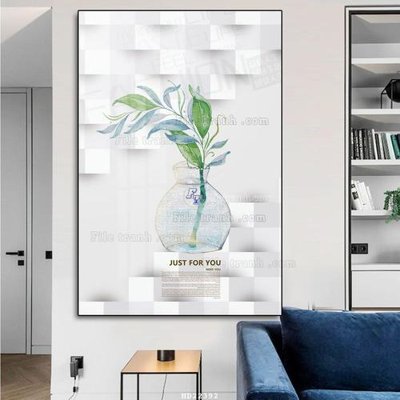 File gốc File tranh hiện đại pha lê gương HD22392 (in mica) làm quà tặng