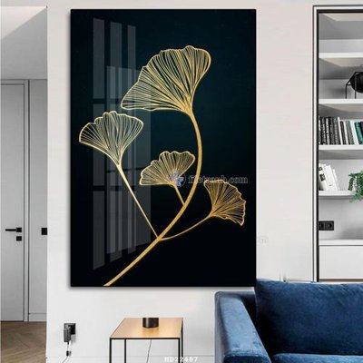 File tranh File tranh hiện đại pha lê gương HD22487 (gốc) chủ đề con người