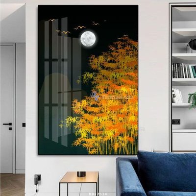 File ảnh File tranh hiện đại pha lê gương HD22514 (gốc) dùng in Pano