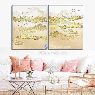 Download file gốc File tranh hiện đại pha lê gương HD22533 (in lụa) tranh 3D