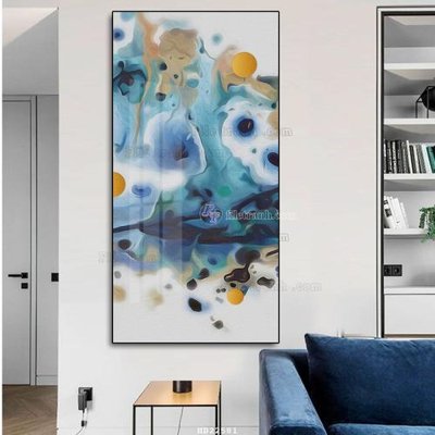 File gốc File tranh hiện đại pha lê gương HD22581 (in lụa) tranh mã đáo