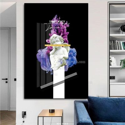 File gốc File tranh hiện đại pha lê gương HD22583 (in tráng gương) ốp tường