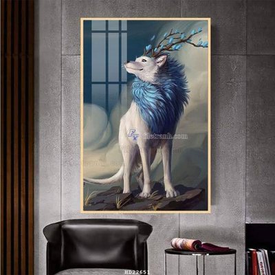 File ảnh gốc File tranh hiện đại pha lê gương HD22651 (chuyên in mica)