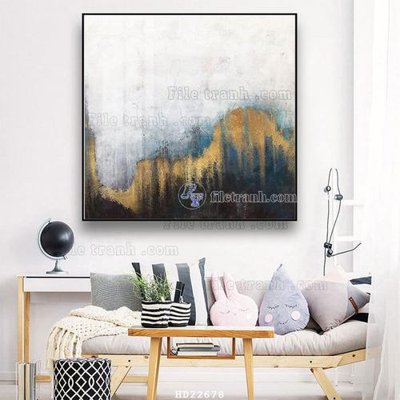 File gốc File tranh hiện đại pha lê gương HD22678 (cho in 3D) độc đáo