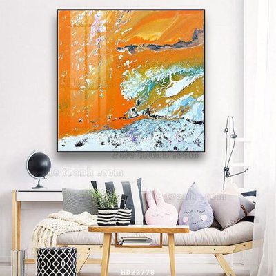 File gốc File tranh hiện đại pha lê gương HD22778 (thiết kế) độc quyền