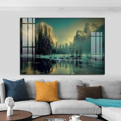 File in lụa File tranh hiện đại pha lê gương HD22779 (hoa văn) File tranh hiện đại pha lê gương HD22779