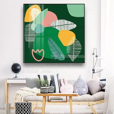 File ảnh File tranh hiện đại pha lê gương HD22780 (gốc) dùng in Pano