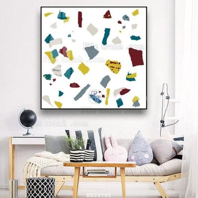 Hình ảnh gốc File tranh hiện đại pha lê gương HD22785 (để in khổ lớn)