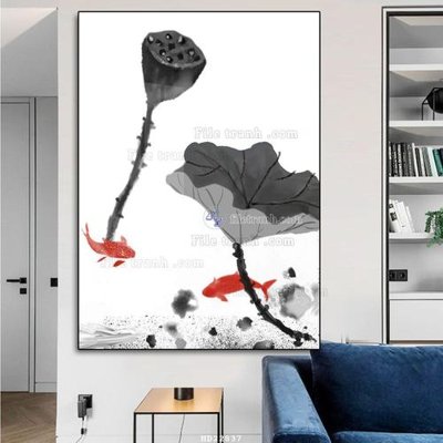 Tải file gốc in lụa File tranh hiện đại pha lê gương HD22837 siêu nét