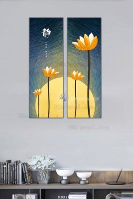 File gốc File tranh hiện đại pha lê gương HD22889 (in lụa) chi tiết cao