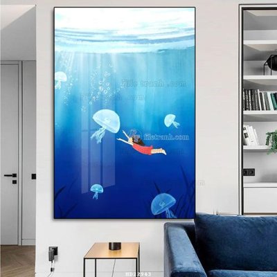 Tải file File tranh hiện đại pha lê gương HD22943 (ảnh gốc) in gạch men