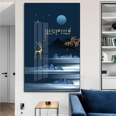 File gốc File tranh hiện đại pha lê gương HD22980 (in tráng gương) sang trọng