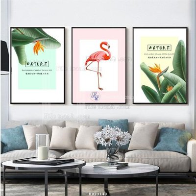 Download file gốc File tranh hiện đại pha lê gương HD23140 (in lụa) hoa lá