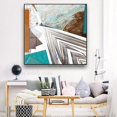 File in ấn File bộ tranh treo hiện đại HD23282 chuyên nghiệp