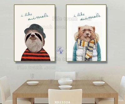 Tải file gốc File bộ tranh treo hiện đại HD23324 dùng cho in ấn