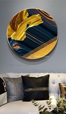 File tranh in tráng gương File bộ tranh treo hiện đại HD23395 (siêu nét)