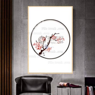 Ảnh gốc File bộ tranh treo hiện đại HD23473 (độ nét cao) in tráng gương