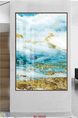 File tranh quảng cáo File tranh hiện đại HD235 (file gốc) chuyên nghiệp