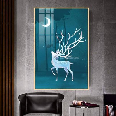 File gốc File bộ tranh treo hiện đại HD23519 (in tráng gương) sang trọng